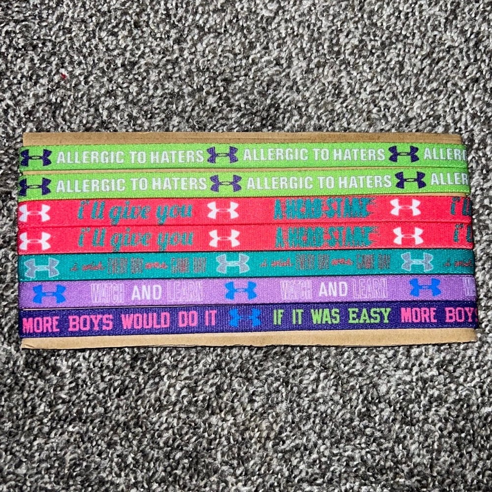 7 Under Armour‎ Headbands
